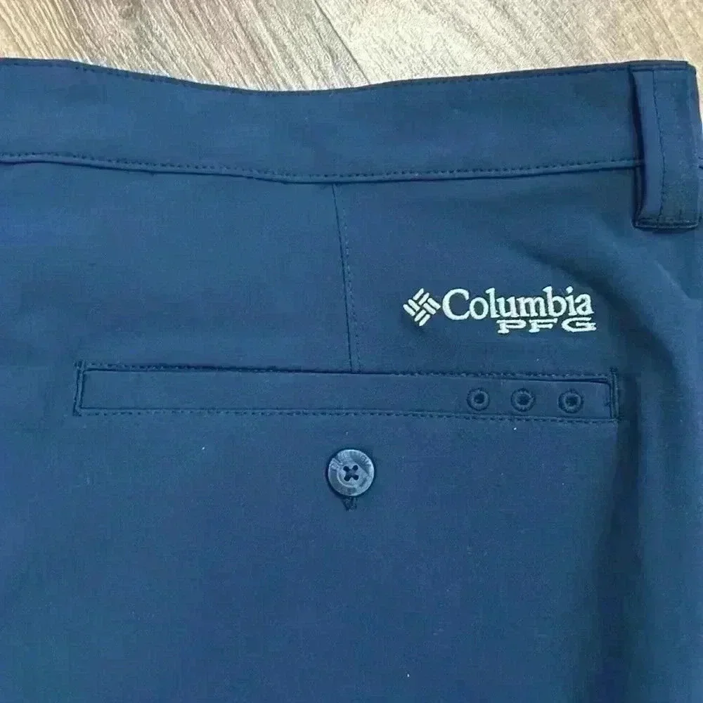NWT Columbia PFG Omni-shade shorts Men’s size 48. Navy UPF 50 sun protection